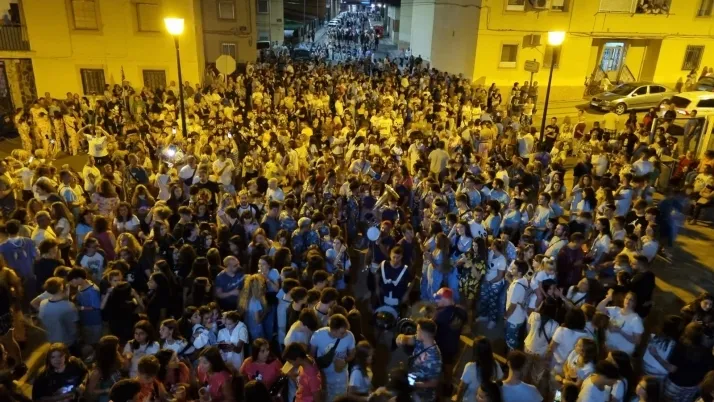 Pijamada 2023 en Arcos de Jalón. /Fran Álvarez