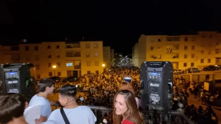 Pijamada 2023 en Arcos de Jalón. /Fran Álvarez