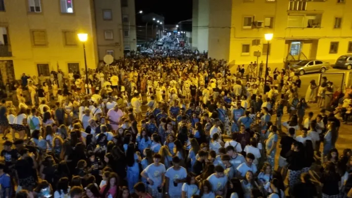 Pijamada 2023 en Arcos de Jalón. /Fran Álvarez