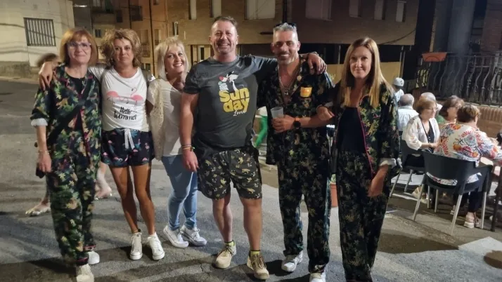 Pijamada 2023 en Arcos de Jalón. /Fran Álvarez