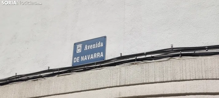 Obras Avenida de Navarra. 