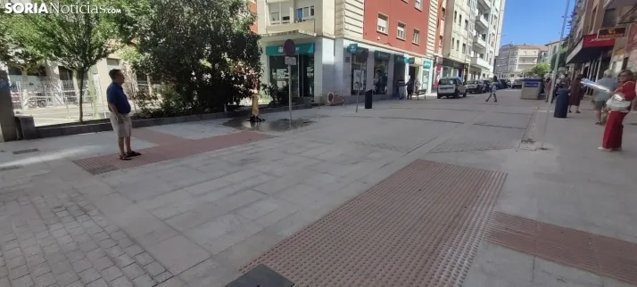 Obras Avenida de Navarra. 