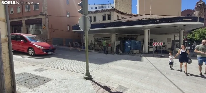 Obras Avenida de Navarra. 