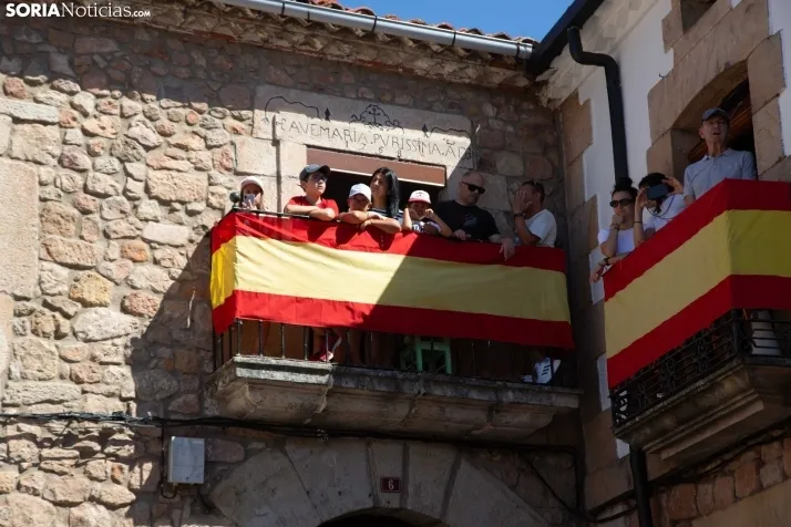 Vinuesa inicia sus fiestas con la Pingada del Mayo