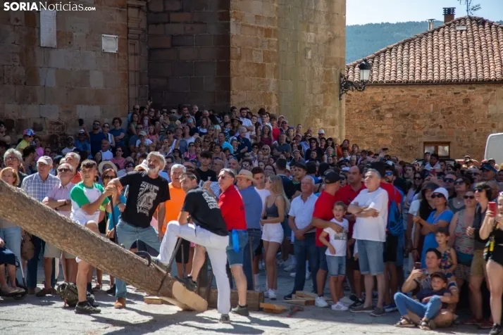 Vinuesa inicia sus fiestas con la Pingada del Mayo