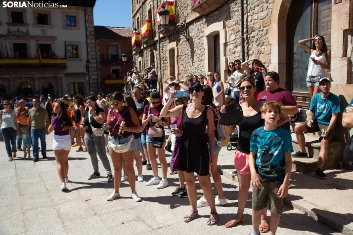 Vinuesa inicia sus fiestas con la Pingada del Mayo