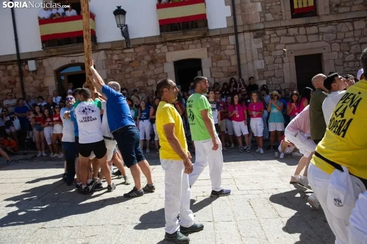Vinuesa inicia sus fiestas con la Pingada del Mayo