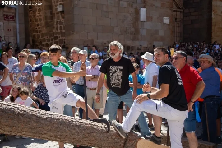Vinuesa inicia sus fiestas con la Pingada del Mayo