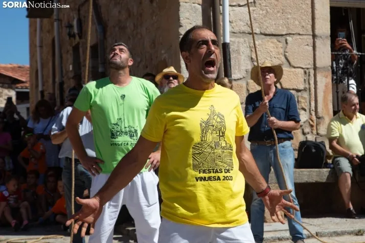Vinuesa inicia sus fiestas con la Pingada del Mayo