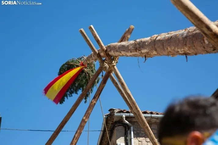 Vinuesa inicia sus fiestas con la Pingada del Mayo