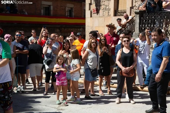 Vinuesa inicia sus fiestas con la Pingada del Mayo