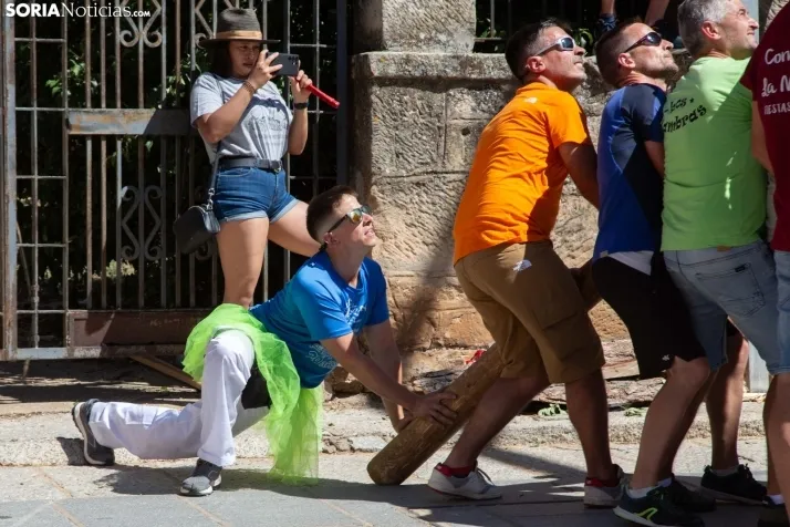 Vinuesa inicia sus fiestas con la Pingada del Mayo