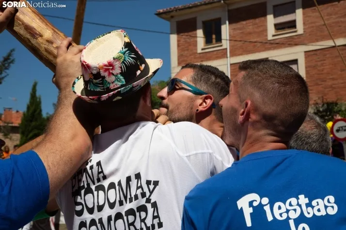 Vinuesa inicia sus fiestas con la Pingada del Mayo