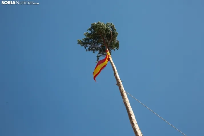 Vinuesa inicia sus fiestas con la Pingada del Mayo