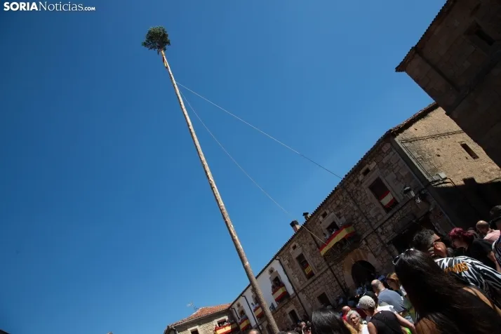 Vinuesa inicia sus fiestas con la Pingada del Mayo