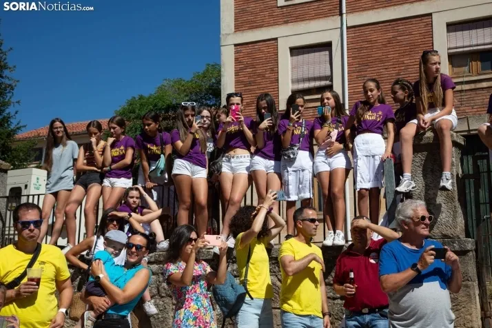 Vinuesa inicia sus fiestas con la Pingada del Mayo