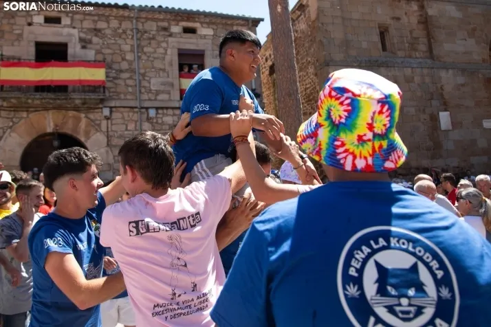 Vinuesa inicia sus fiestas con la Pingada del Mayo