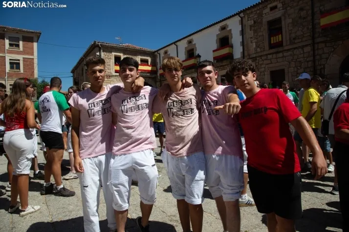Vinuesa inicia sus fiestas con la Pingada del Mayo