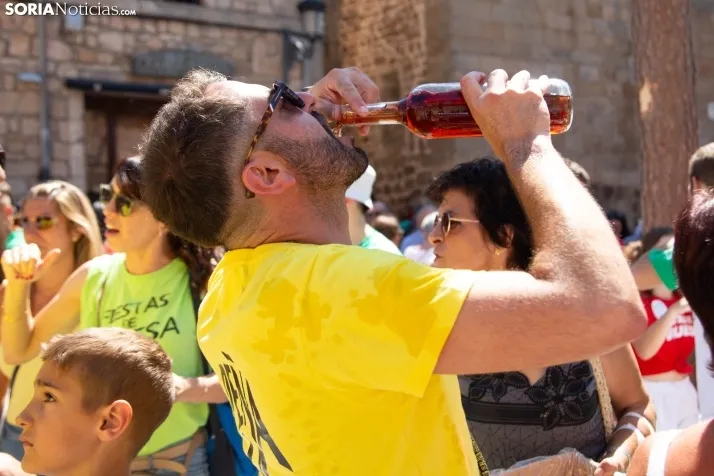 Vinuesa inicia sus fiestas con la Pingada del Mayo