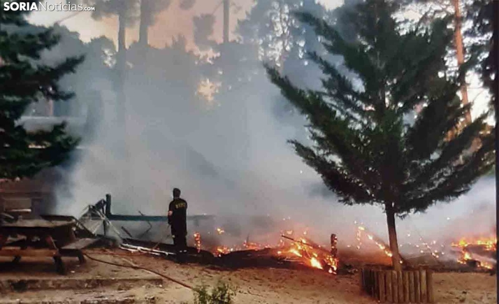 Un fallo eléctrico, posible causa del incendio de Playa Pita