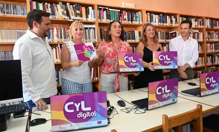 Castilla y León impulsa su programa de equipamiento de los centros de competencias digitales en el mundo rural con una inversión de 810.000 &euro;