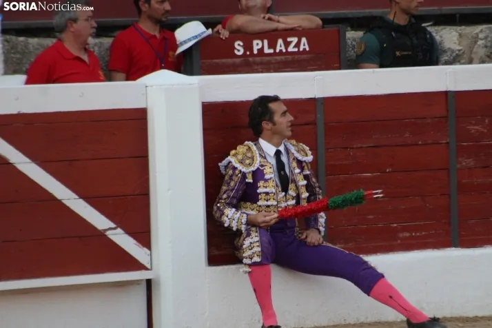 Corrida del 16 de agosto en El Burgo.