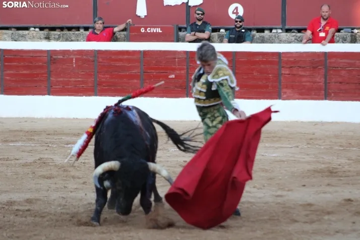 Corrida del 16 de agosto en El Burgo.