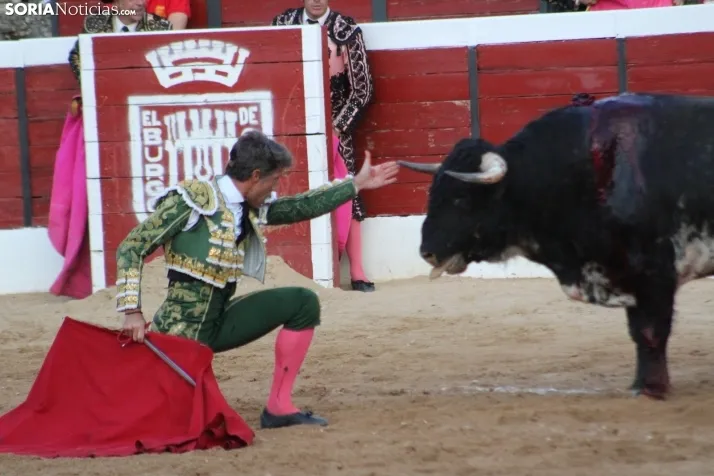 Corrida del 16 de agosto en El Burgo.