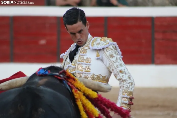 Corrida del 16 de agosto en El Burgo.