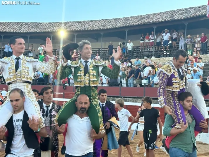 Corrida del 16 de agosto en El Burgo.
