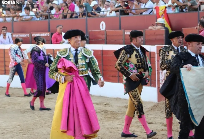 Corrida del 16 de agosto en El Burgo.