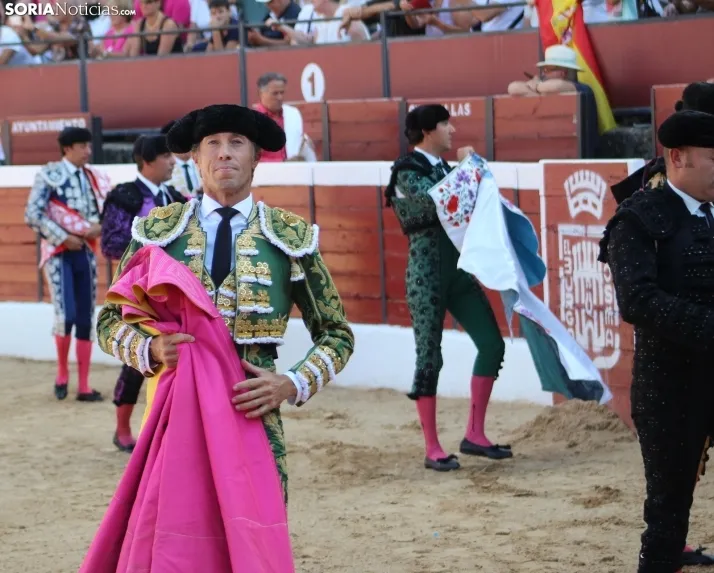 Corrida del 16 de agosto en El Burgo.