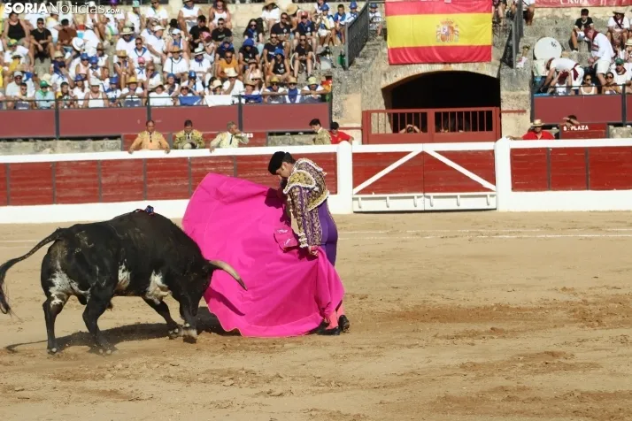 Corrida del 16 de agosto en El Burgo.