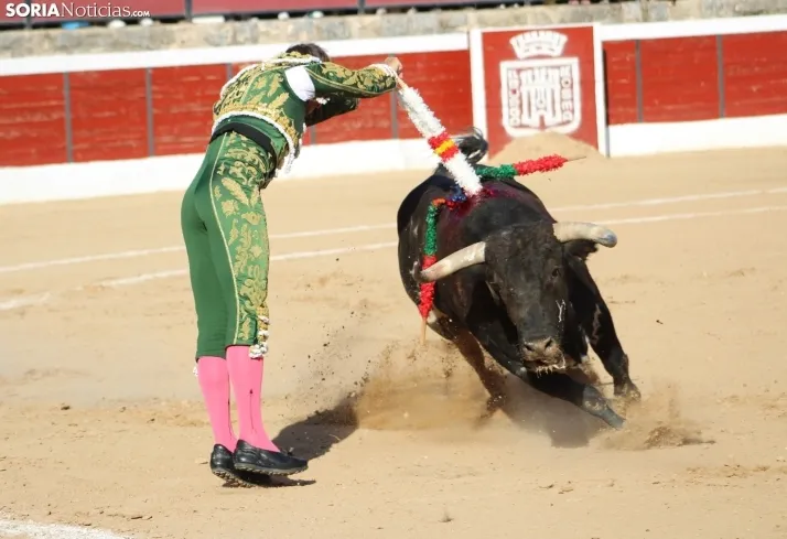 Corrida del 16 de agosto en El Burgo.