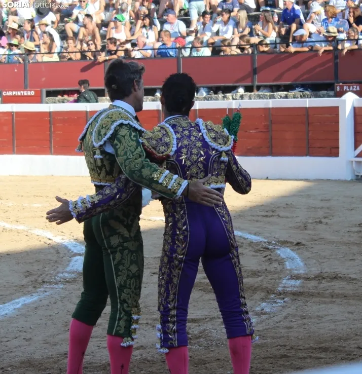 Corrida del 16 de agosto en El Burgo.