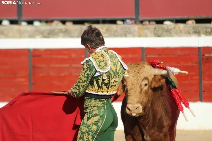 Corrida del 16 de agosto en El Burgo.