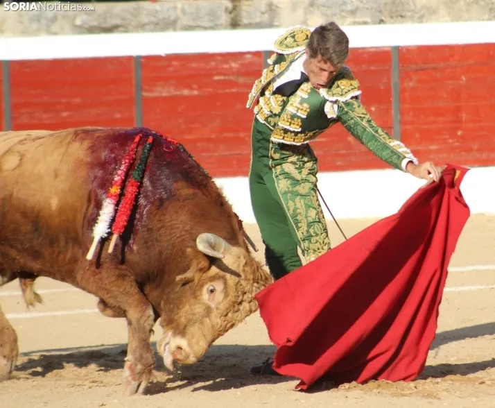 Corrida del 16 de agosto en El Burgo.