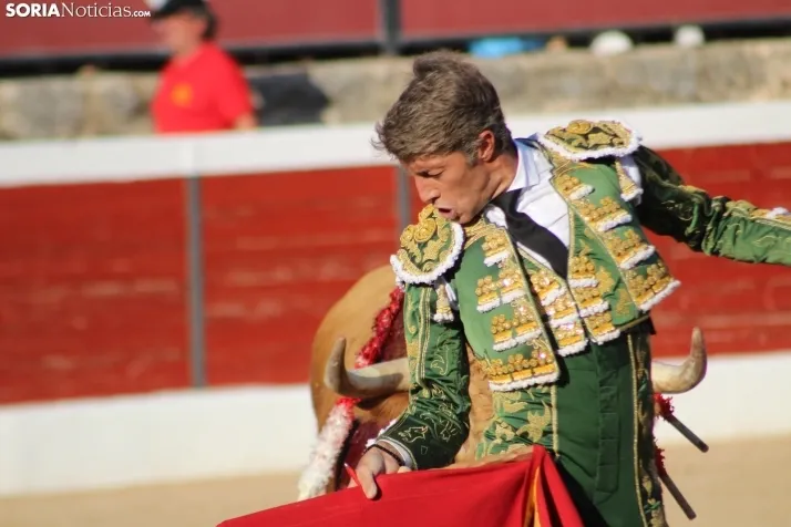 Corrida del 16 de agosto en El Burgo.