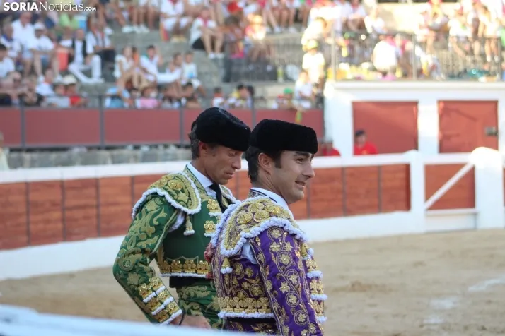 Corrida del 16 de agosto en El Burgo.