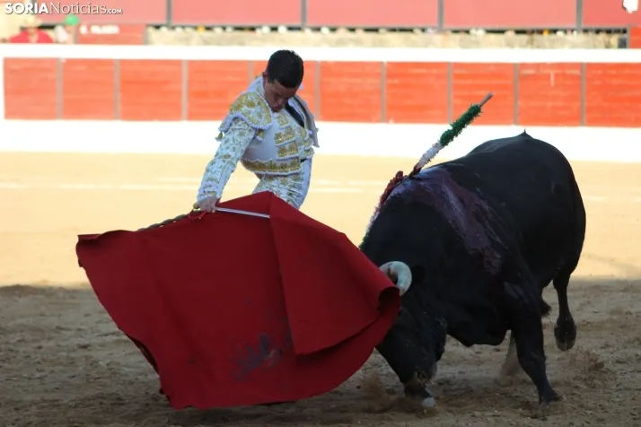 Corrida del 16 de agosto en El Burgo.