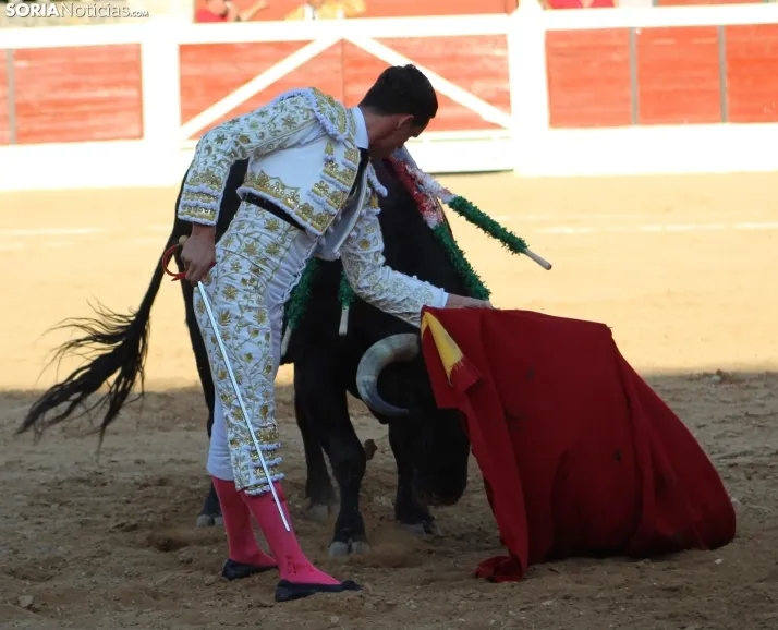 Corrida del 16 de agosto en El Burgo.