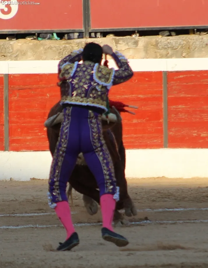 Corrida del 16 de agosto en El Burgo.