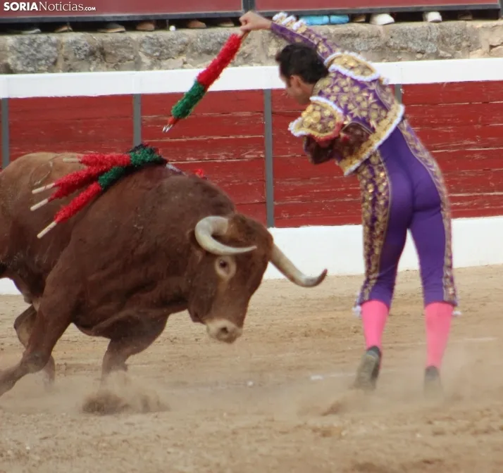 Corrida del 16 de agosto en El Burgo.