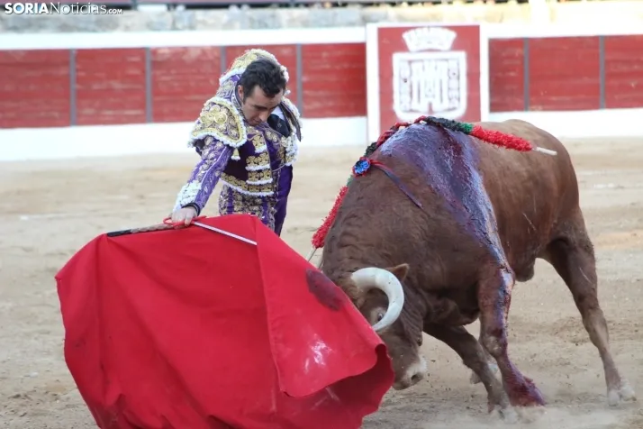 Corrida del 16 de agosto en El Burgo.