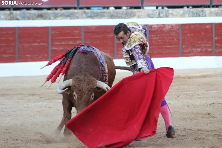 Corrida del 16 de agosto en El Burgo.