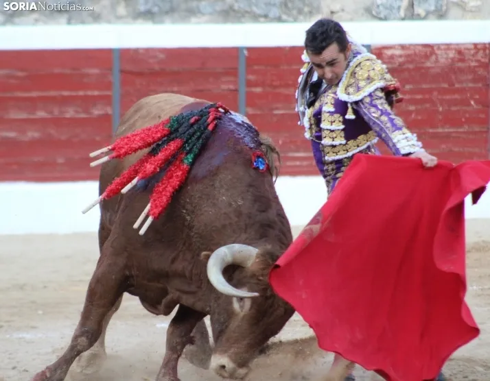 Corrida del 16 de agosto en El Burgo.