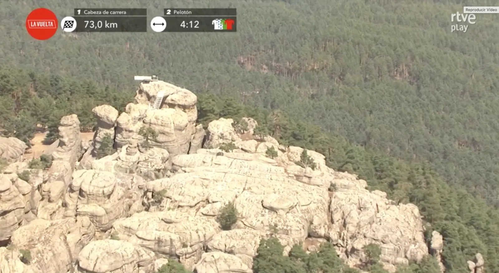 Foto 2 - Fotos: As&iacute; de espectacular vimos Soria desde el cielo en la Vuelta a Espa&ntilde;a 2023