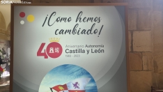 Presentación de la exposición 40 años de autonomía en Castilla y León. /SN