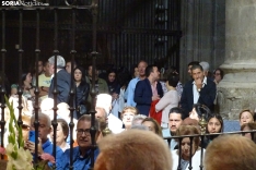 Una imagen de hoy domingo en Berlganga de Duero. /SN