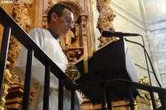 Una imagen de hoy domingo en Berlganga de Duero. /SN